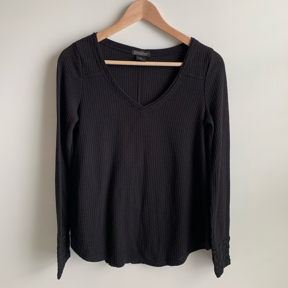 Lucky Brand Black Long Sleeve